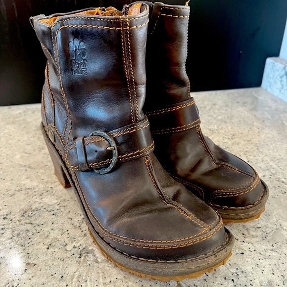 Joseph Seibel brown leather bootie excellent condition. - Picture 1 of 6